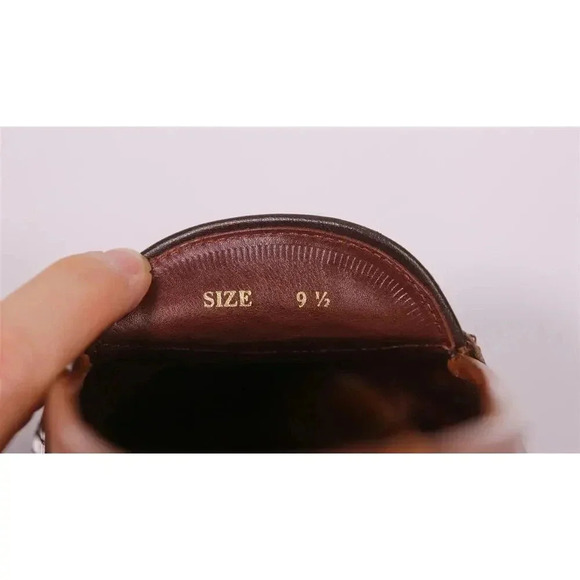 Charles Tyrwhitt Made in England Whiskey Brown Leather Penny Loafers US 10